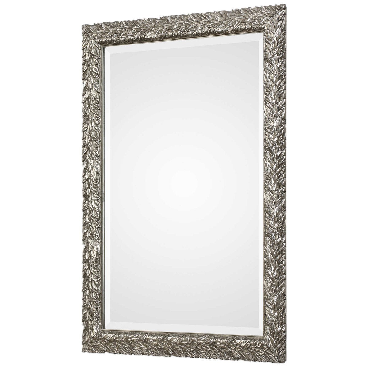 Uttermost Evelina Silver Leaves Mirror