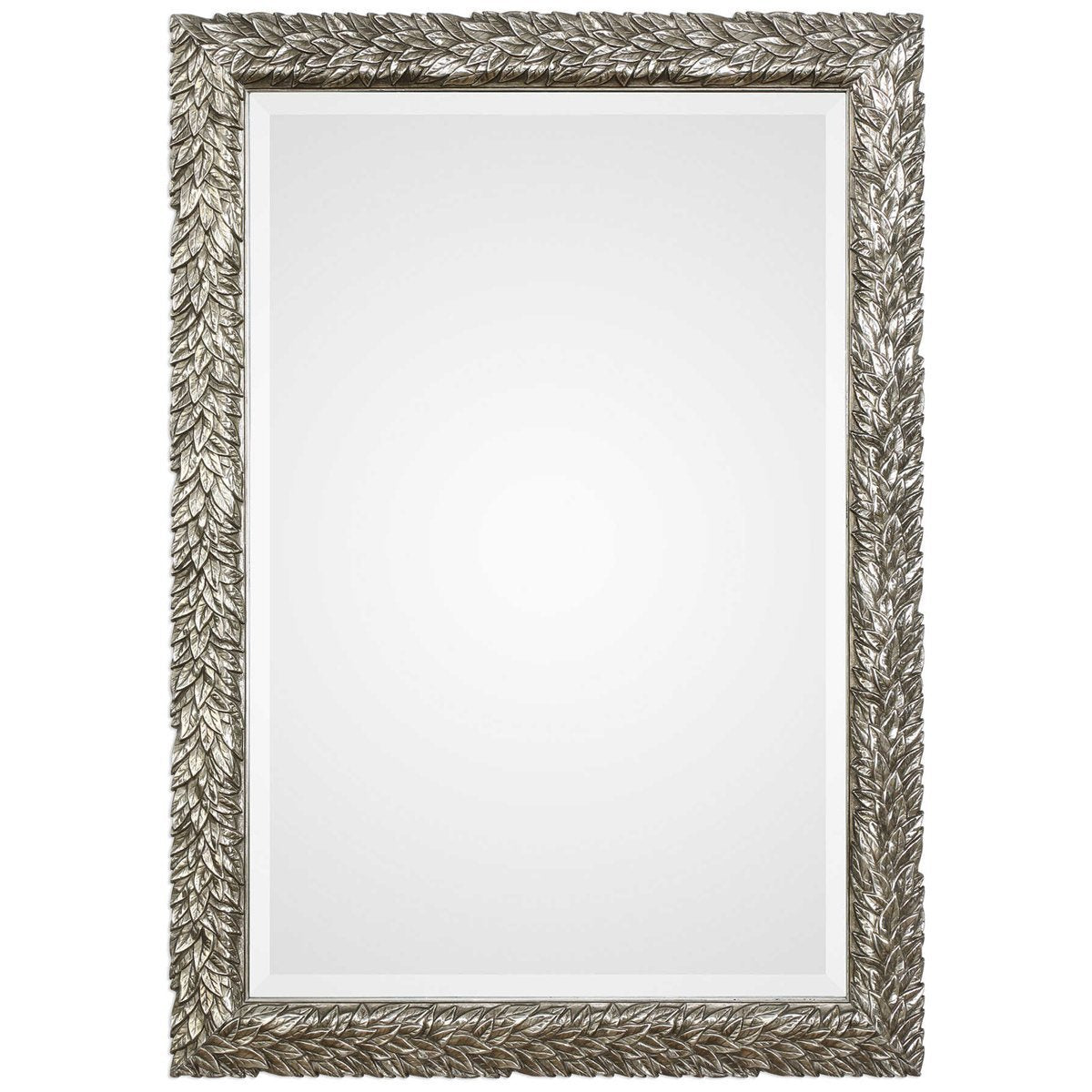 Uttermost Evelina Silver Leaves Mirror