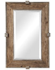 Uttermost Siringo Weathered Wood Mirror