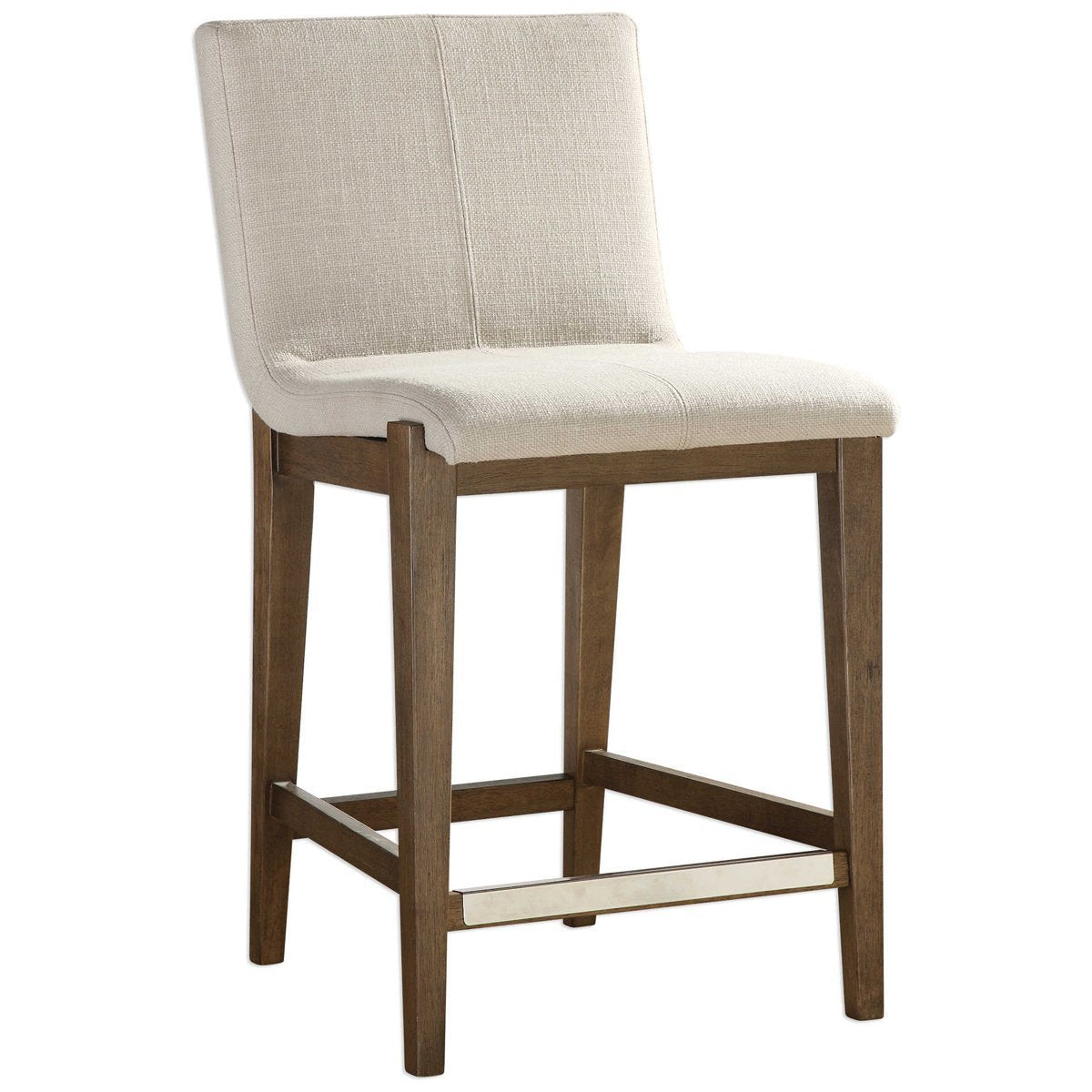 Uttermost Klemens Linen Counter Stool