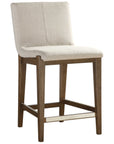 Uttermost Klemens Linen Counter Stool