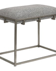 Uttermost Edie Silver Small Bench