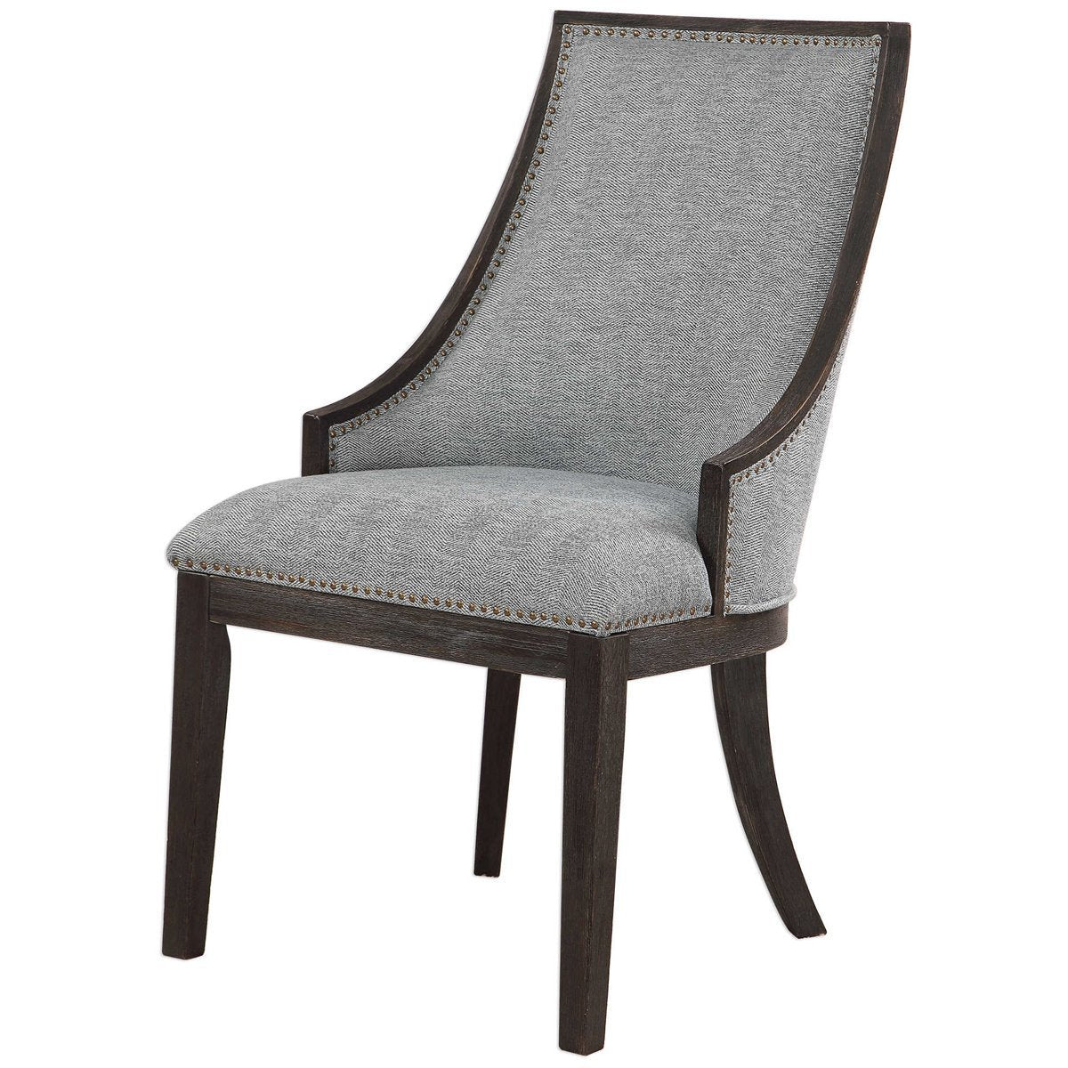 Uttermost Janis Ebony Accent Chair