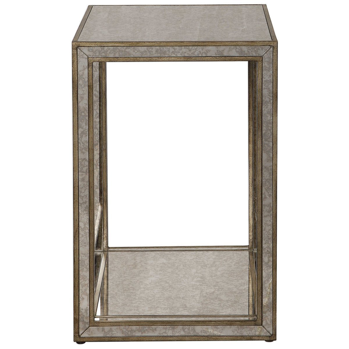 Uttermost Julie Mirrored End Table