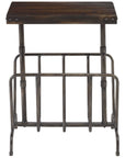 Uttermost Sonora Industrial Magazine Accent Table