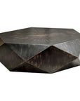 Uttermost Volker Worn Black Coffee Table