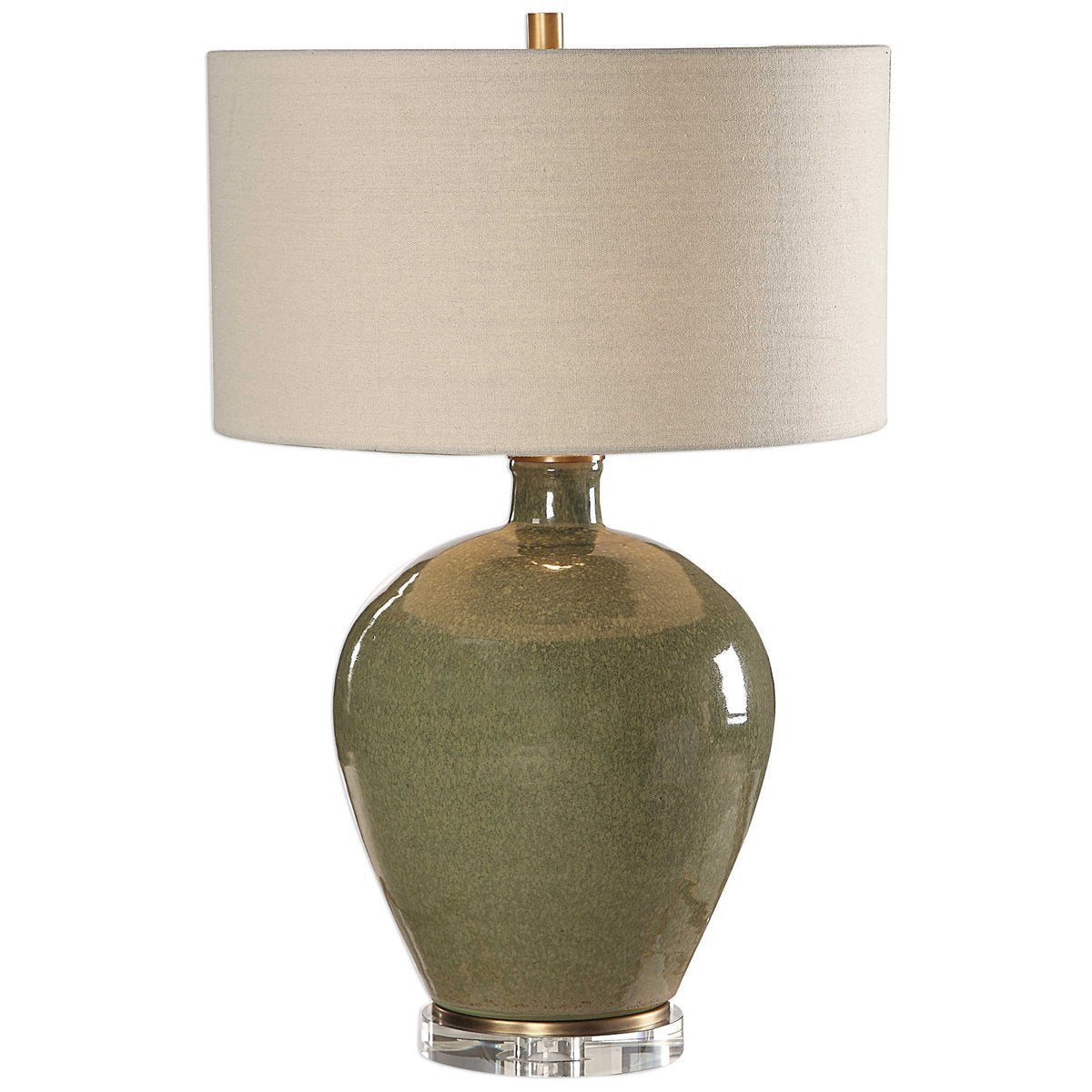 Uttermost Elva Emerald Table Lamp