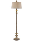 Uttermost Vetralla Silver Bronze Floor Lamp