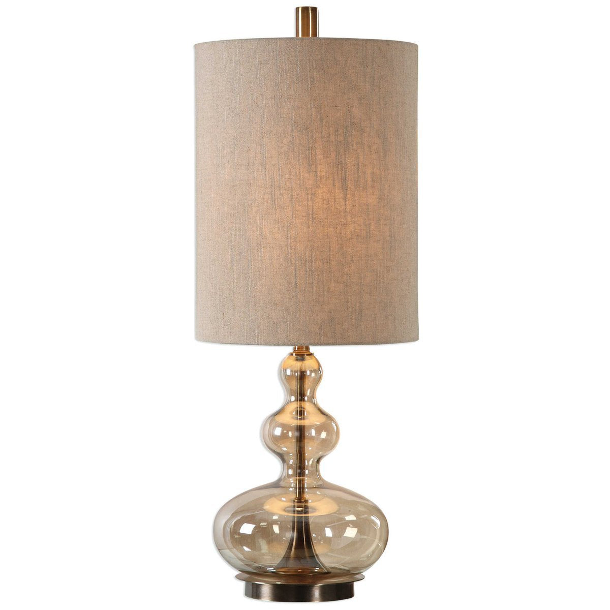 Uttermost Formoso Amber Glass Table Lamp