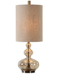 Uttermost Formoso Amber Glass Table Lamp