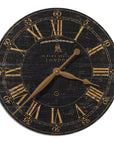 Uttermost Bond Street Black Wall Clock