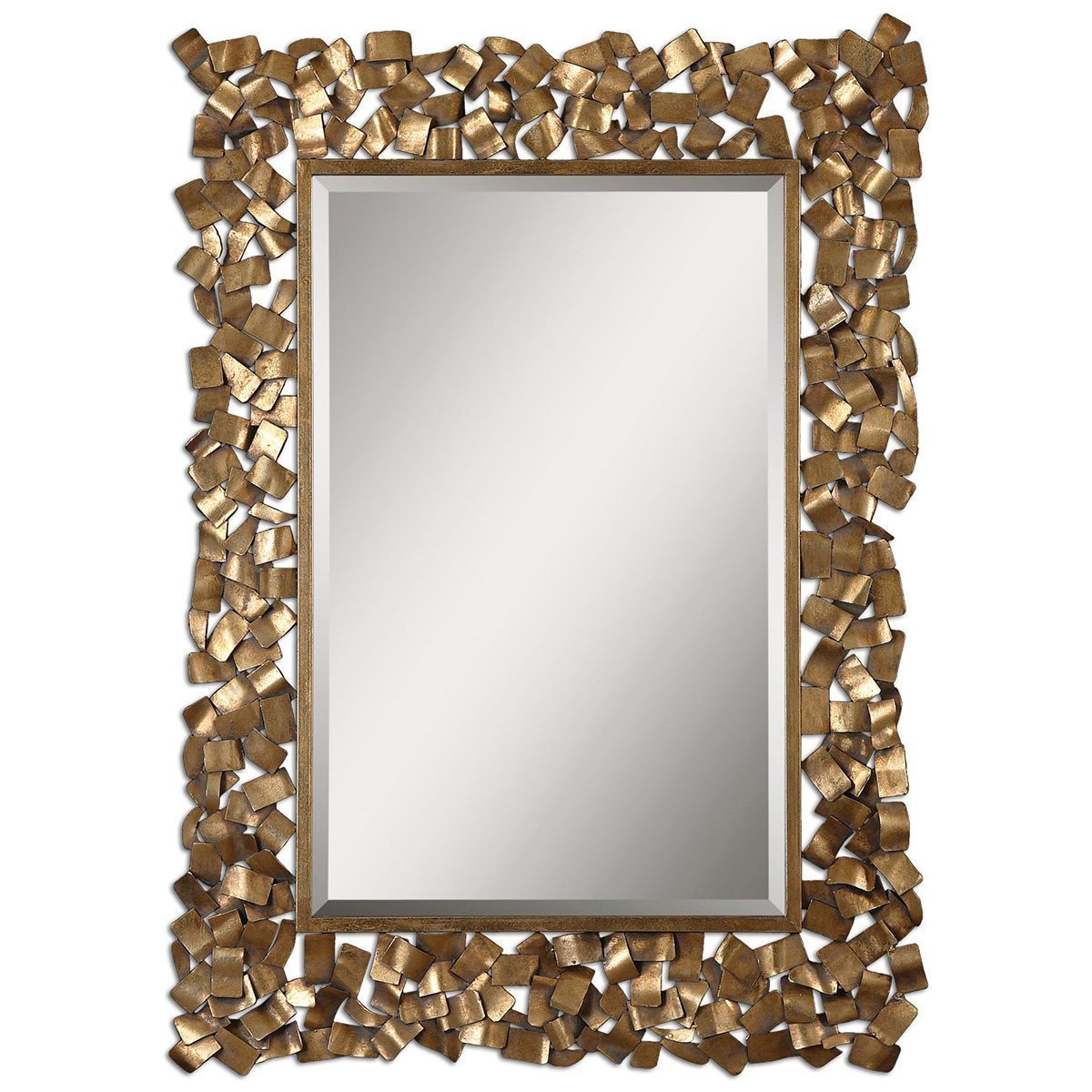 Uttermost Capulin Antique Gold Mirror