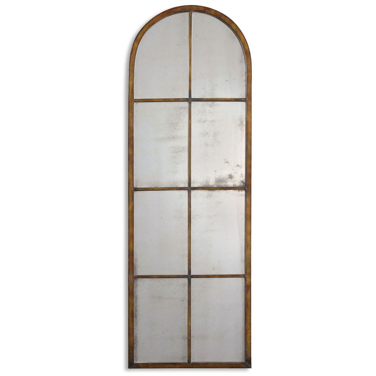 Uttermost Amiel Arched Brown Mirror