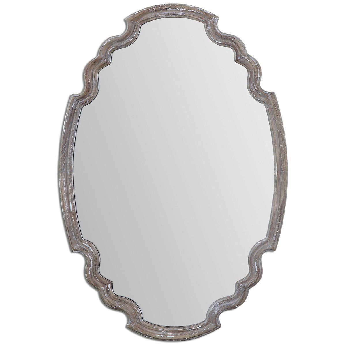 Uttermost Ludovica Aged Wood Mirror