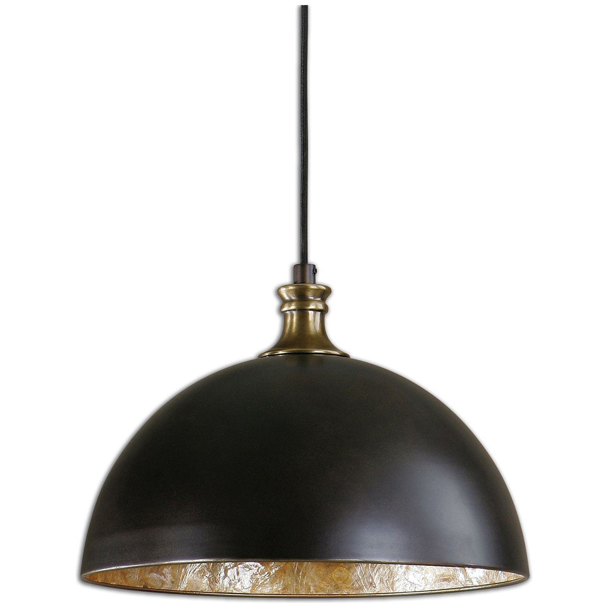 Uttermost Placuna 1-Light Bronze Pendant