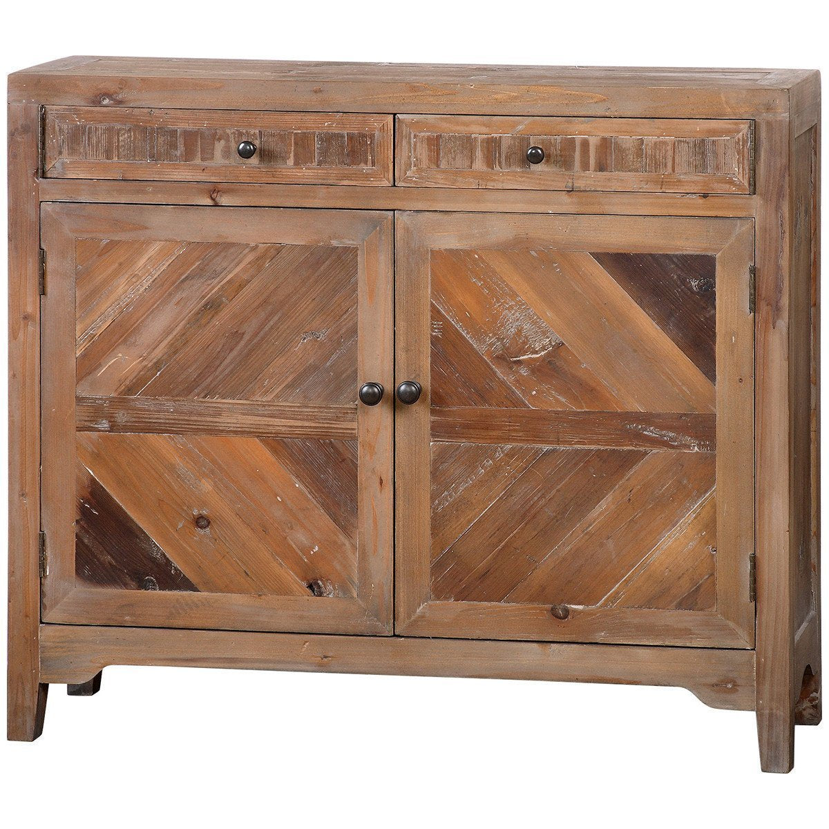 Uttermost Hesperos Reclaimed Wood Console Cabinet