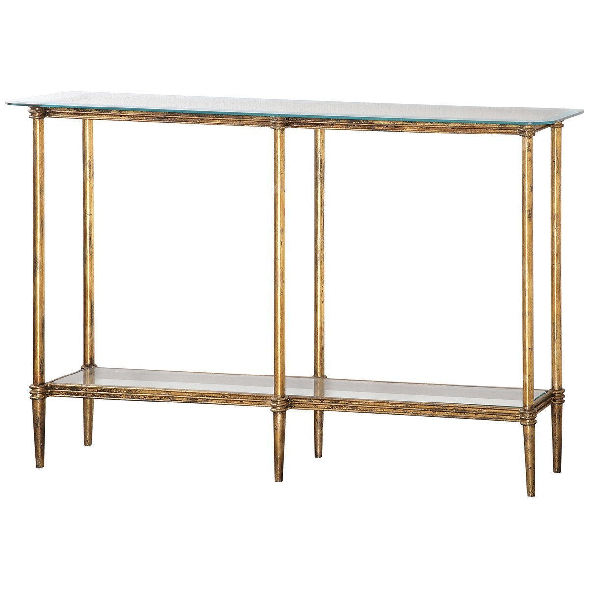 Uttermost Elenio Glass Console Table