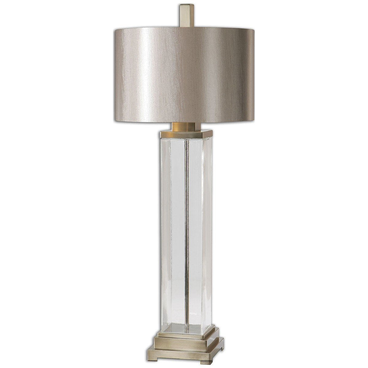 Uttermost Drustan Clear Glass Table Lamp