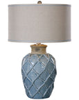 Uttermost Parterre Pale Blue Table Lamp