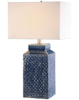 Uttermost Pero Sapphire Blue Lamp