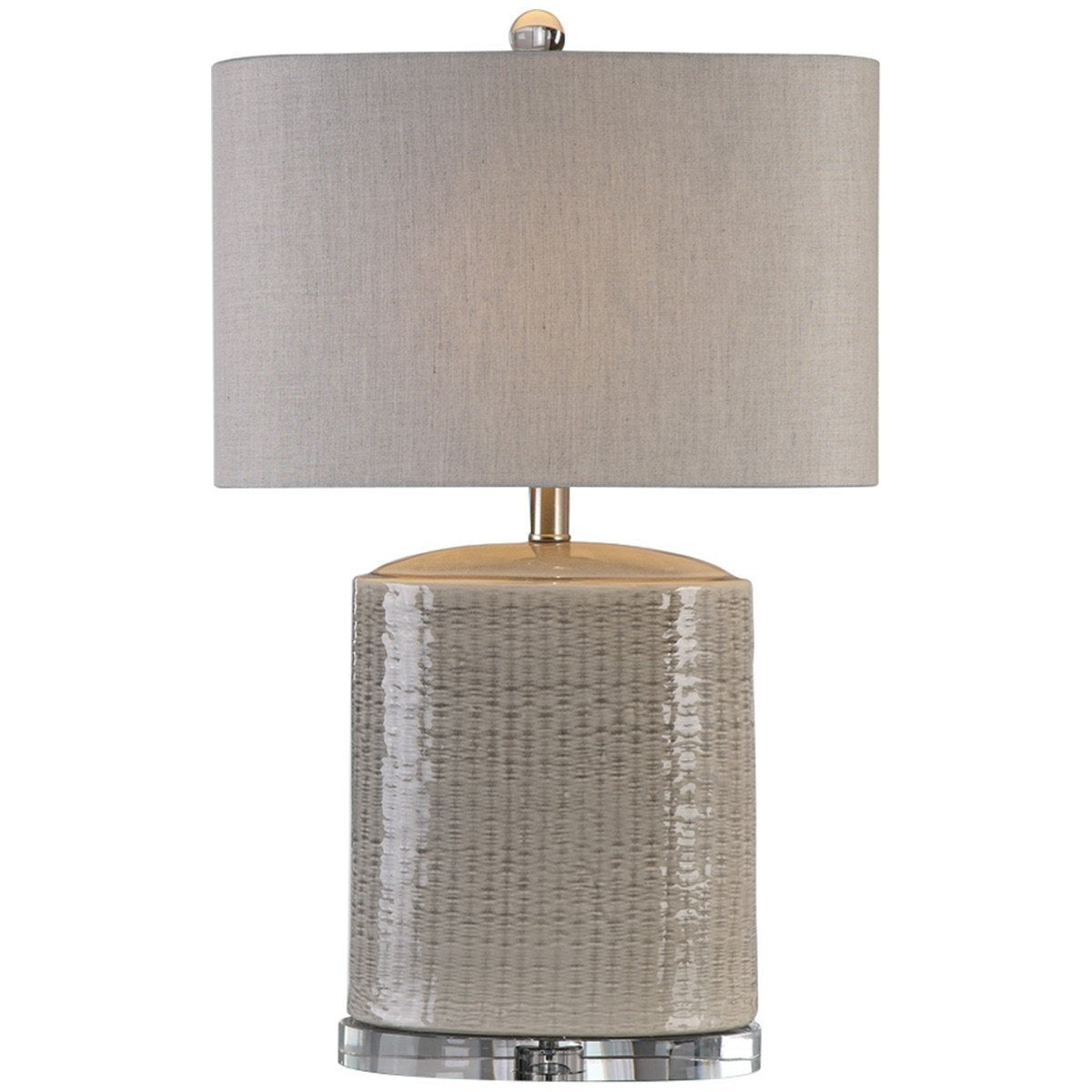 Uttermost Modica Taupe Ceramic Lamp