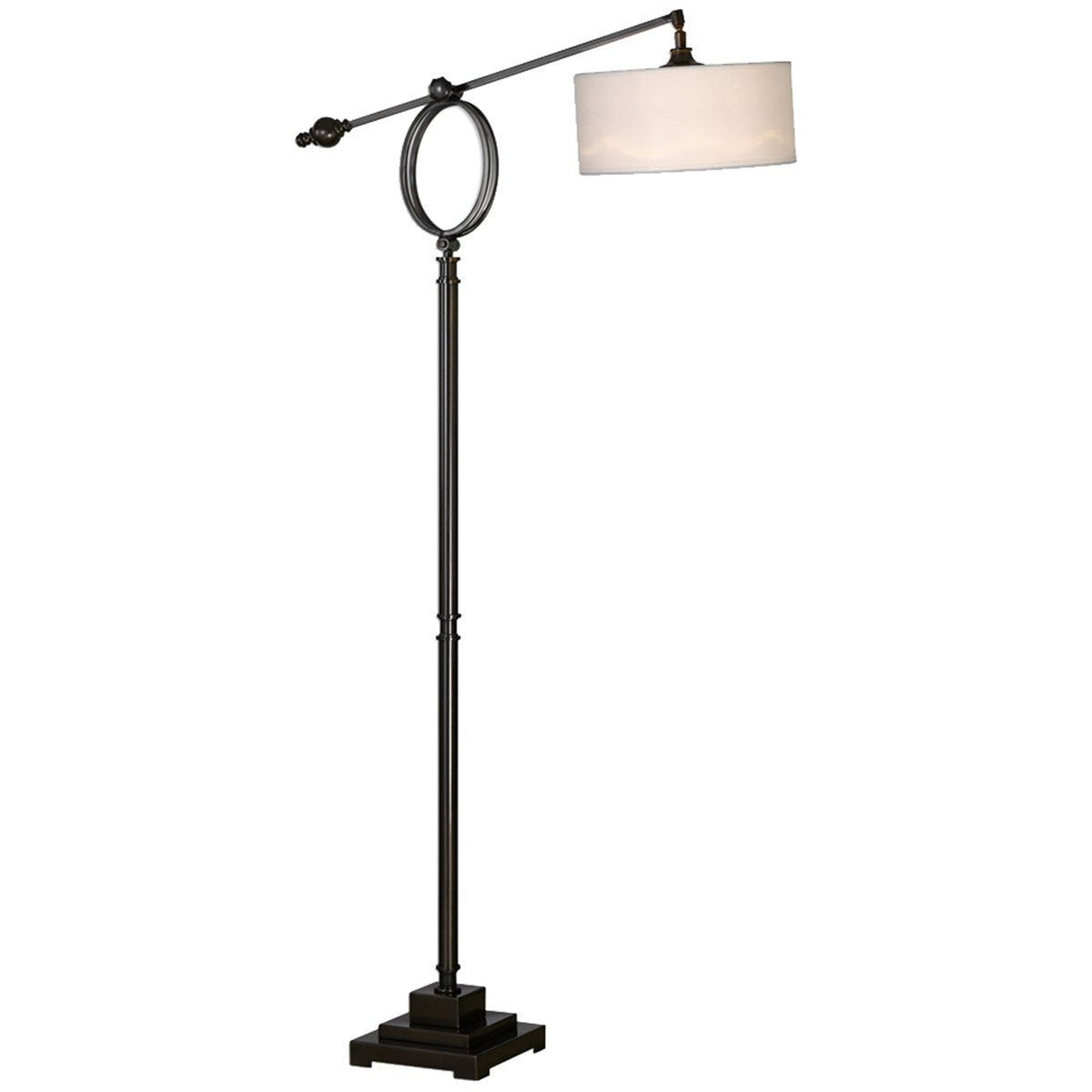 Uttermost Levisa Brushed Bronze Floor Lamp