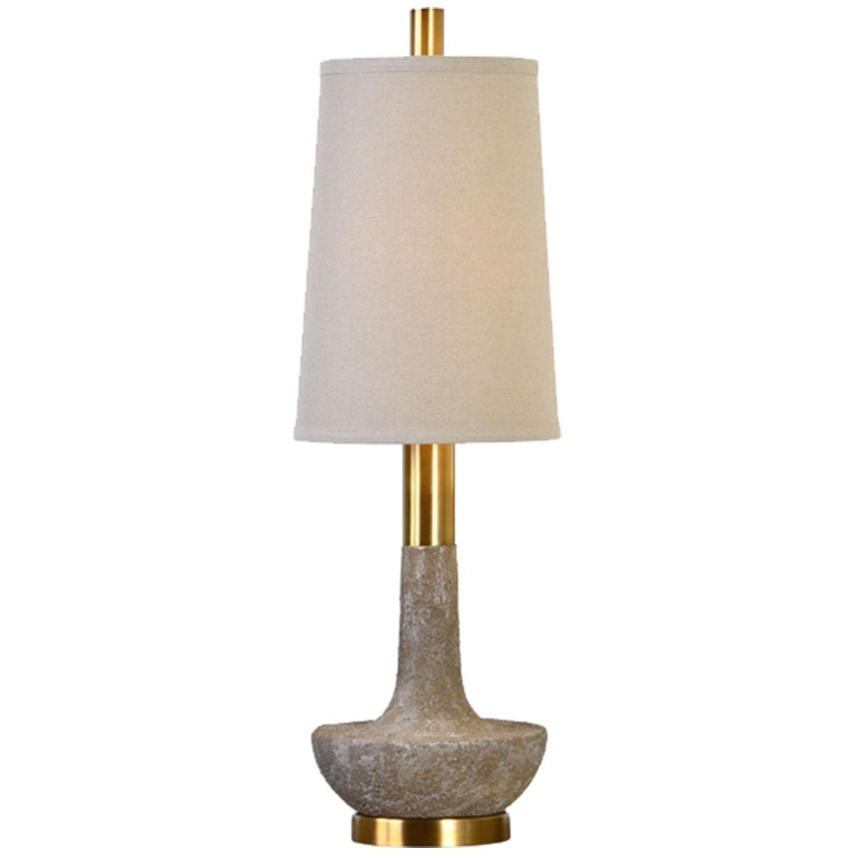 Uttermost Volongo Stone Ivory Buffet Lamp