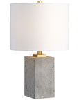 Uttermost Drexel Concrete Block Lamp