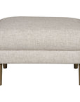 Vanguard Furniture Thea Ottoman in Jack Linen