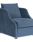 Vanguard Furniture Cora Chair in Village Midnight with Nail Trim