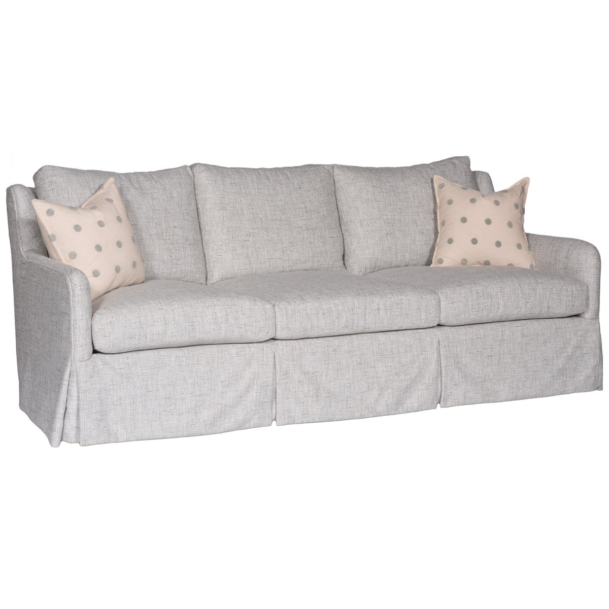 Vanguard Furniture Fisher Waterfall Skirt Sofa