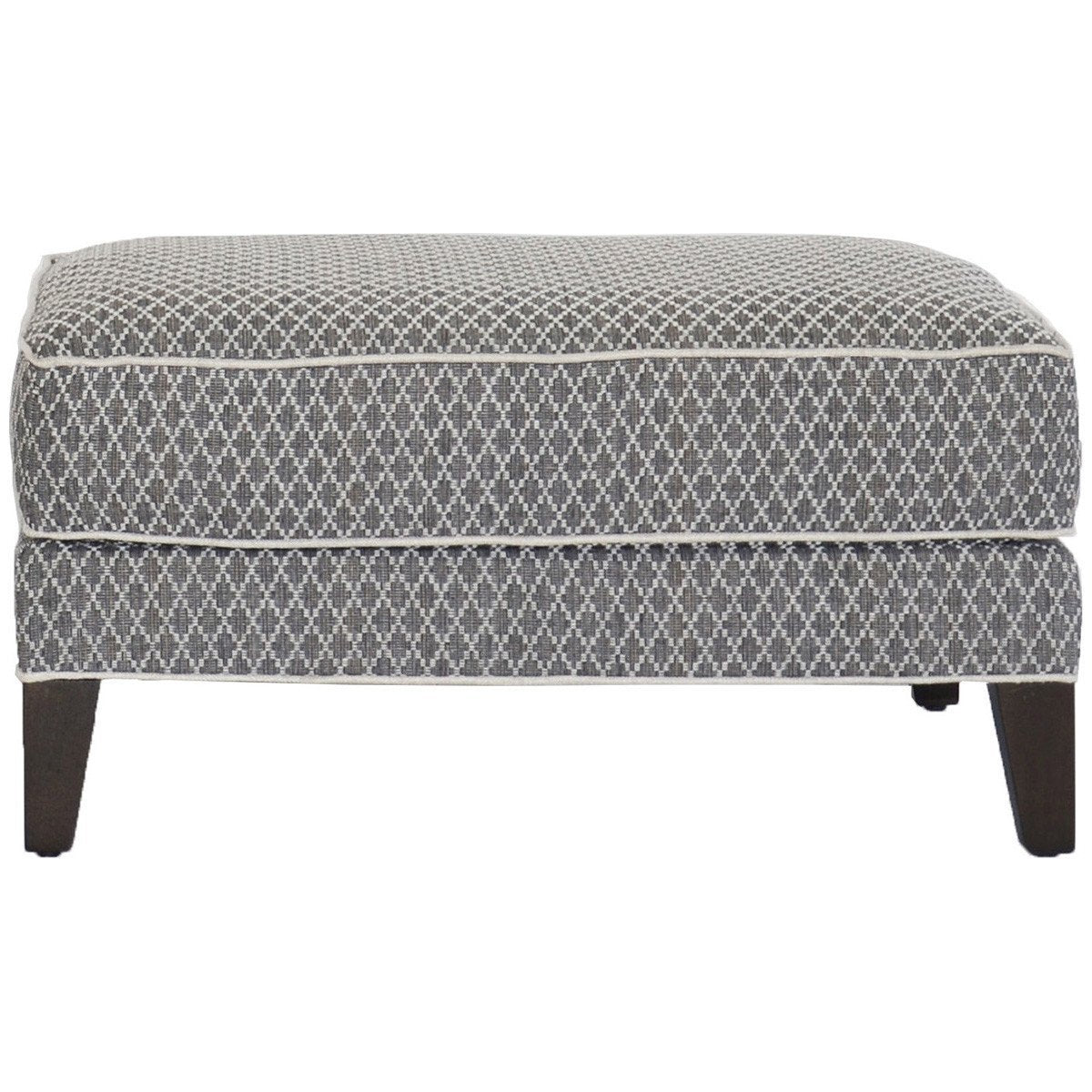 Vanguard Furniture Newington Smoke Century Club Ottoman