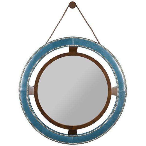 Vanguard Furniture Robineau Road Upholstered Round Mirror L9400-MI