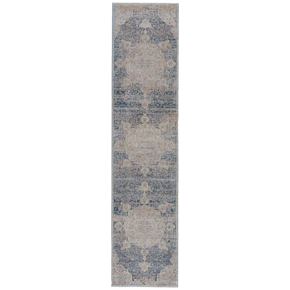 Jaipur Valentia Tolani Medallion Blue Gray VLN04 Area Rug