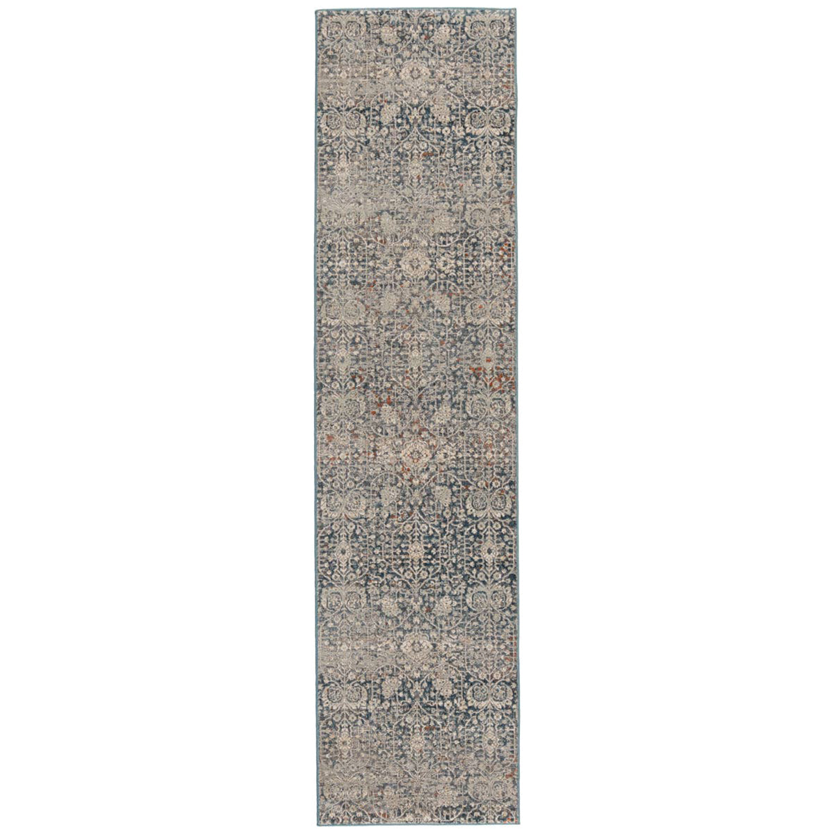 Jaipur Valentia Torryn Damask Gray Blue VLN05 Area Rug