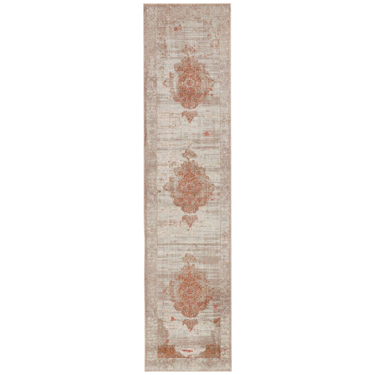 Jaipur Valentia Beatty Medallion Tan Rust VLN07 Area Rug