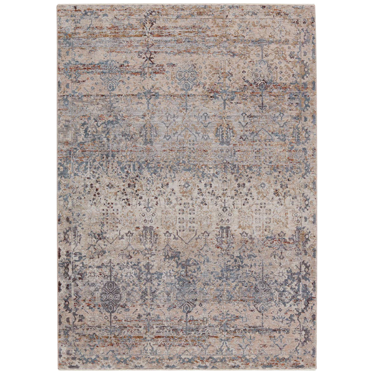 Jaipur Valentia Marisol Floral Beige Blue VLN10 Area Rug