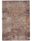 Jaipur Valentia Thessaly Medallion Gold Maroon VLN11 Area Rug