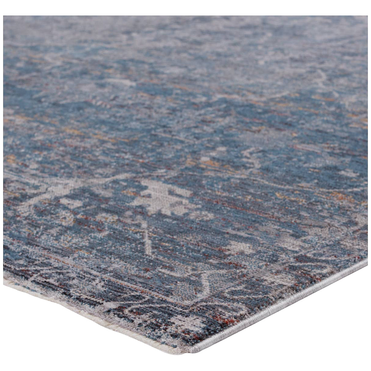 Jaipur Valentia Cicely Floral Blue Gray VLN12 Area Rug