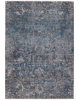 Jaipur Valentia Cicely Floral Blue Gray VLN12 Area Rug