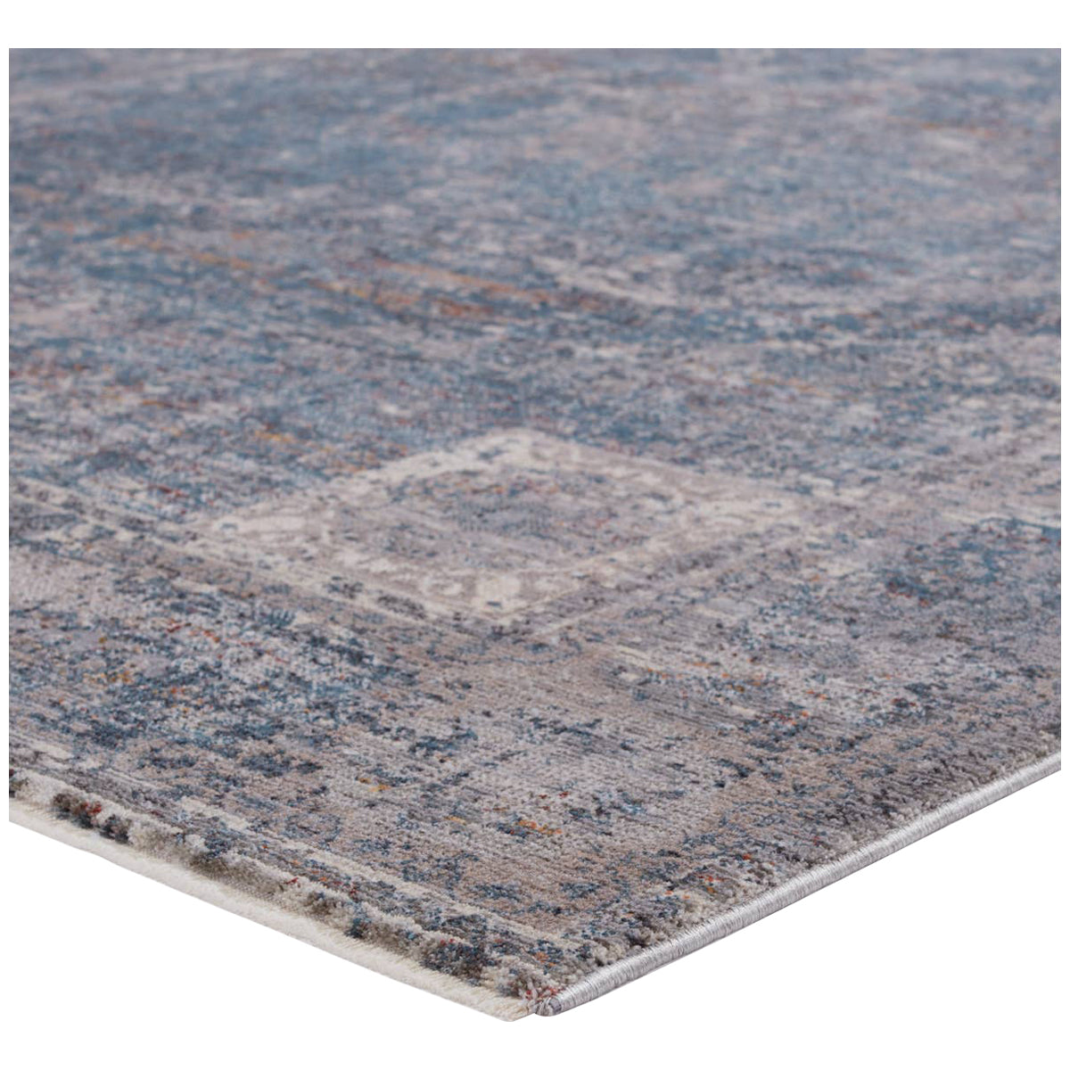 Jaipur Valentia Arcadia Medallion Blue Gray VLN13 Area Rug