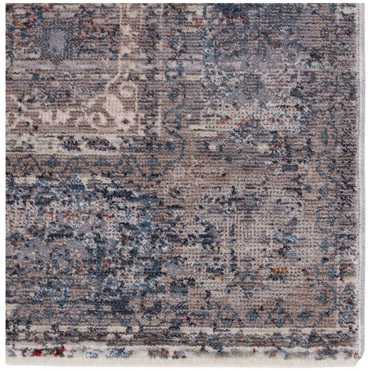 Jaipur Valentia Arcadia Medallion Blue Gray VLN13 Area Rug