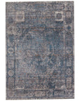 Jaipur Valentia Arcadia Medallion Blue Gray VLN13 Area Rug