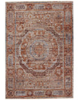 Jaipur Valentia Arcadia Medallion Rust Blue VLN15 Area Rug