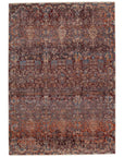 Jaipur Valentia Marisol Floral Maroon Blue VLN18 Area Rug