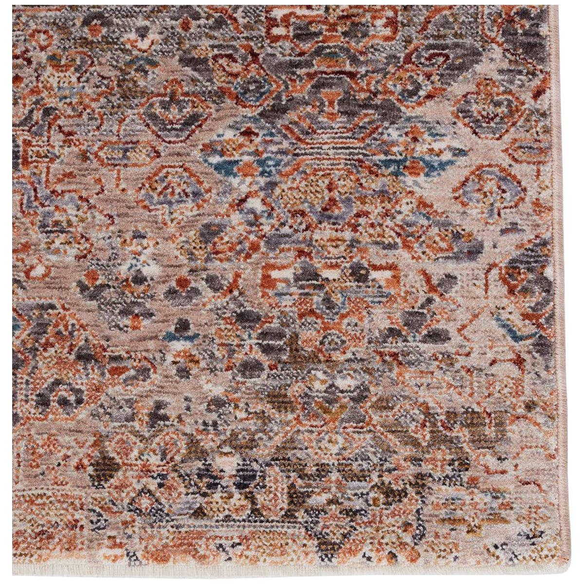 Jaipur Valentia Elianna Floral Tan Rust VLN19 Area Rug