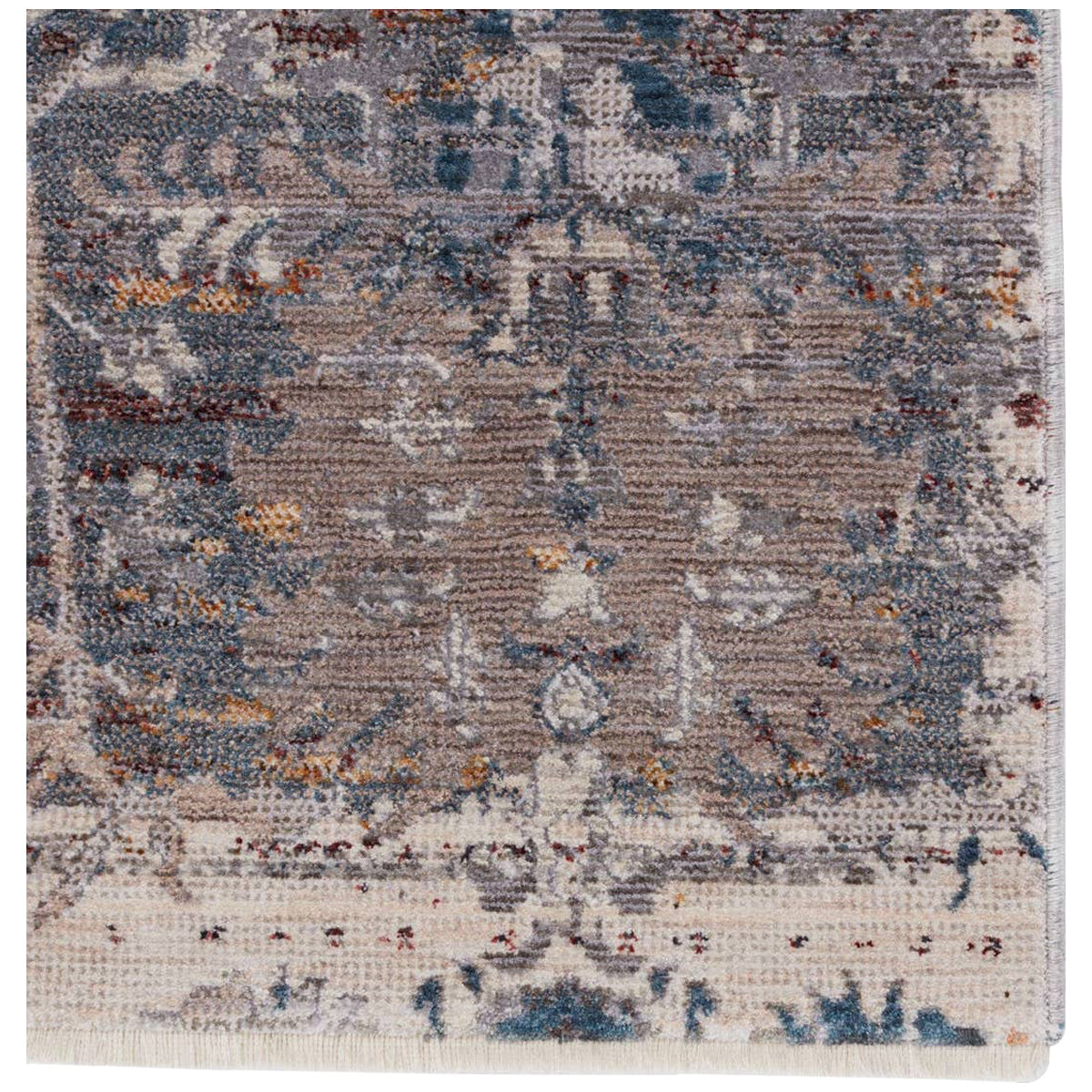 Jaipur Valentia Ozella Floral Gray Blue VLN20 Area Rug