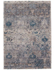 Jaipur Valentia Ozella Floral Gray Blue VLN20 Area Rug