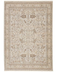 Jaipur Vienne Valentin Oriental Floral Cream Light Gray VNE05 Rug