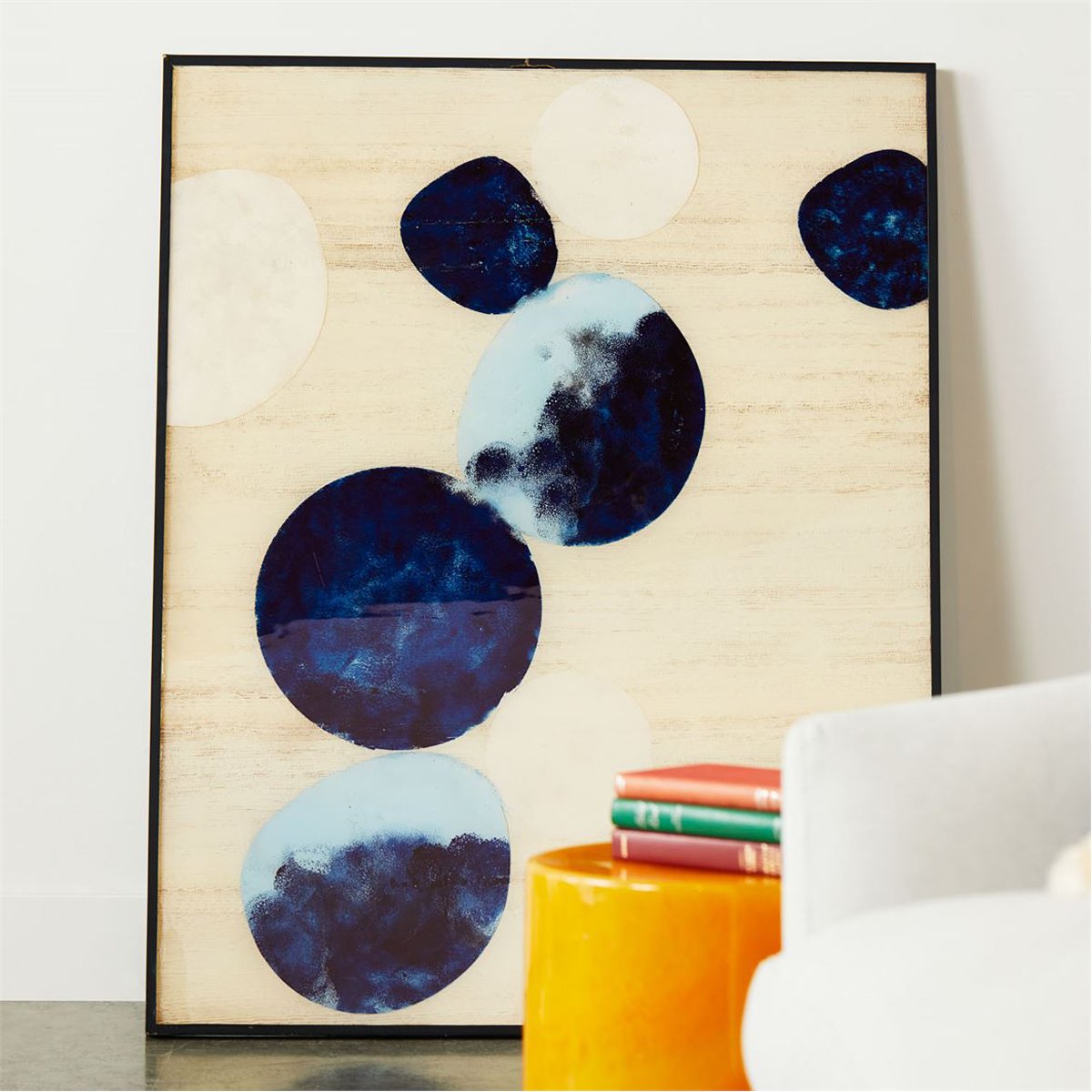 Made Goods Estelle Abstract Banana Bark Wall Art